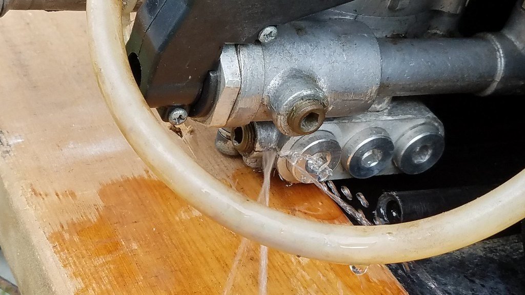 Leaking pump