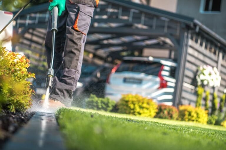 Read more about the article Eco-Friendly Pressure Washing Chemicals: A Green Approach to Exterior Cleaning